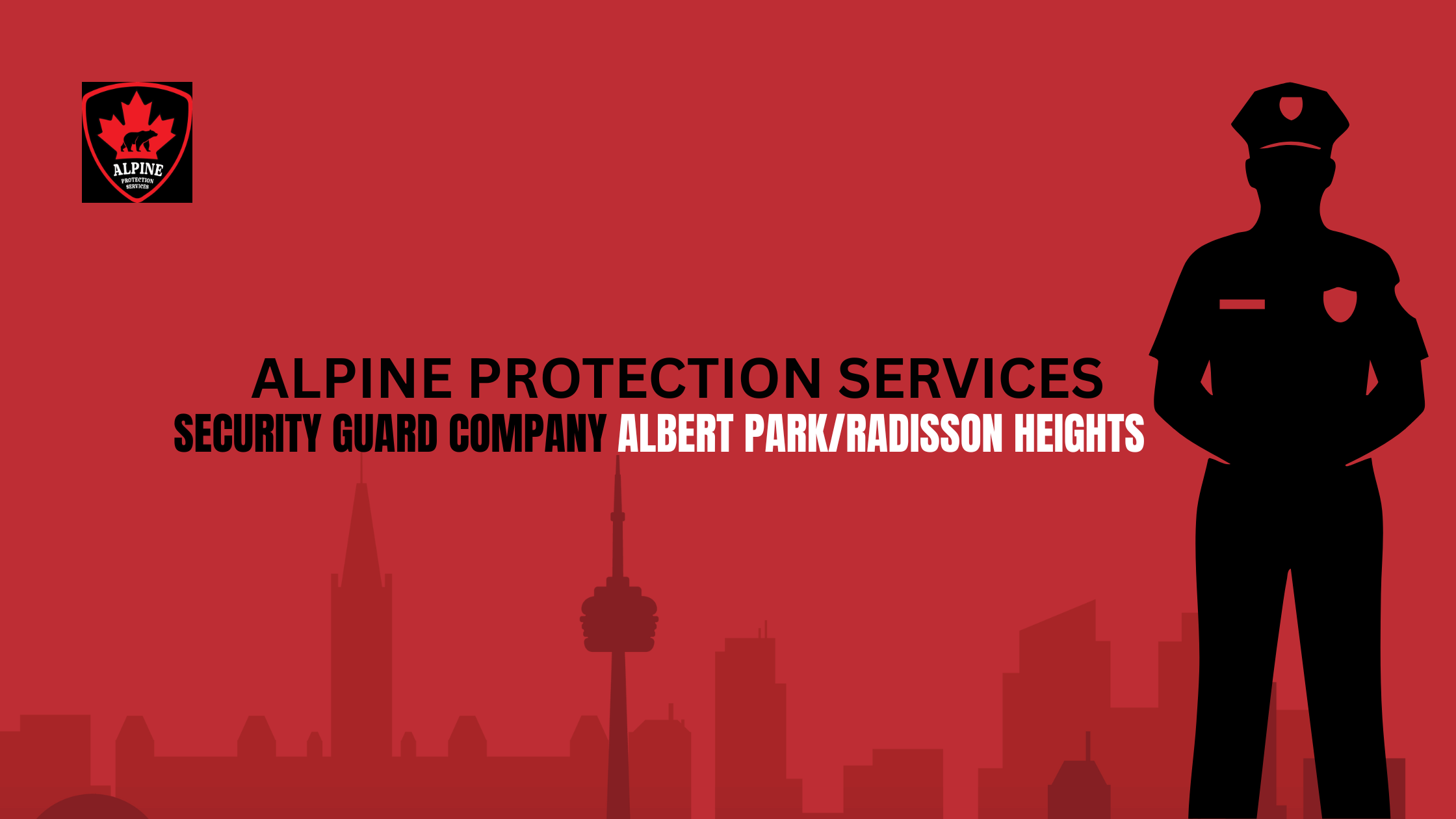 Security Guard Services in Albert Park/Radisson Heights