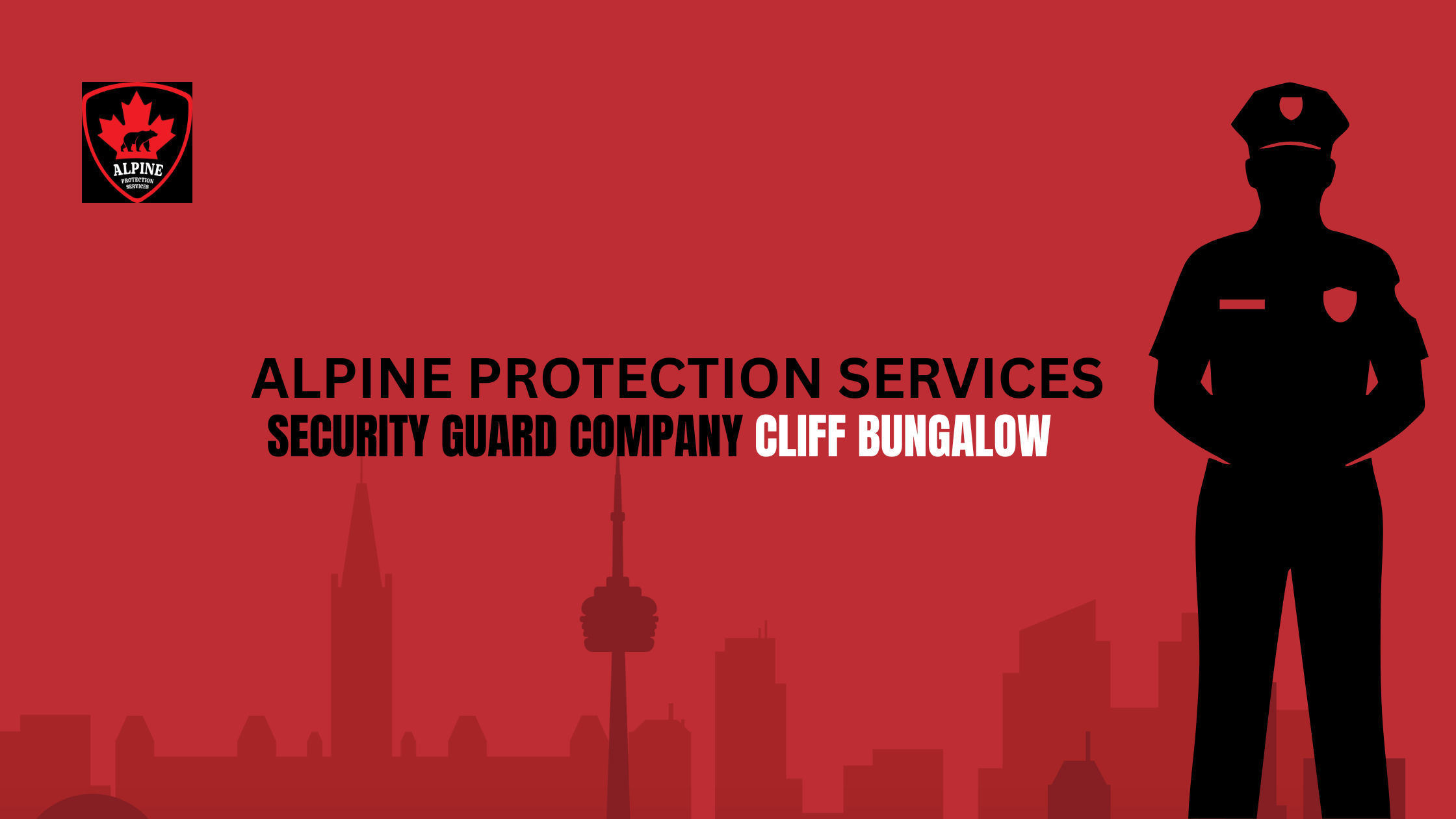 Security Guard Services in Cliff Bungalow