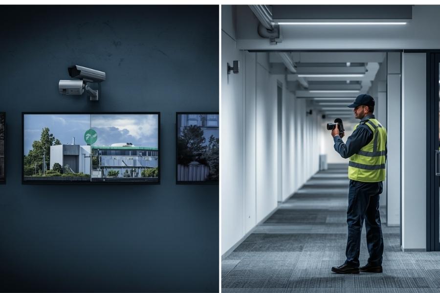 CCTV Vs Security Guards in Edmonton