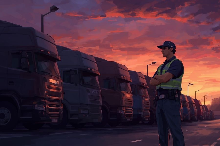 Truck Yard Security